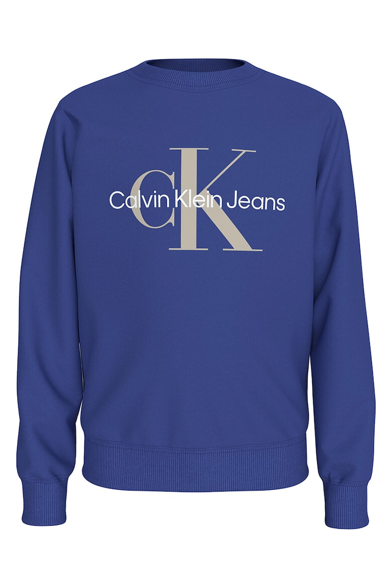 CALVIN KLEIN Bluza de trening din bumbac cu imprimeu logo - Pled.ro