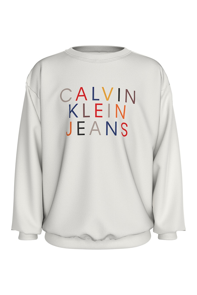 CALVIN KLEIN Bluza de trening relaxed fit cu imprimeu logo - Pled.ro