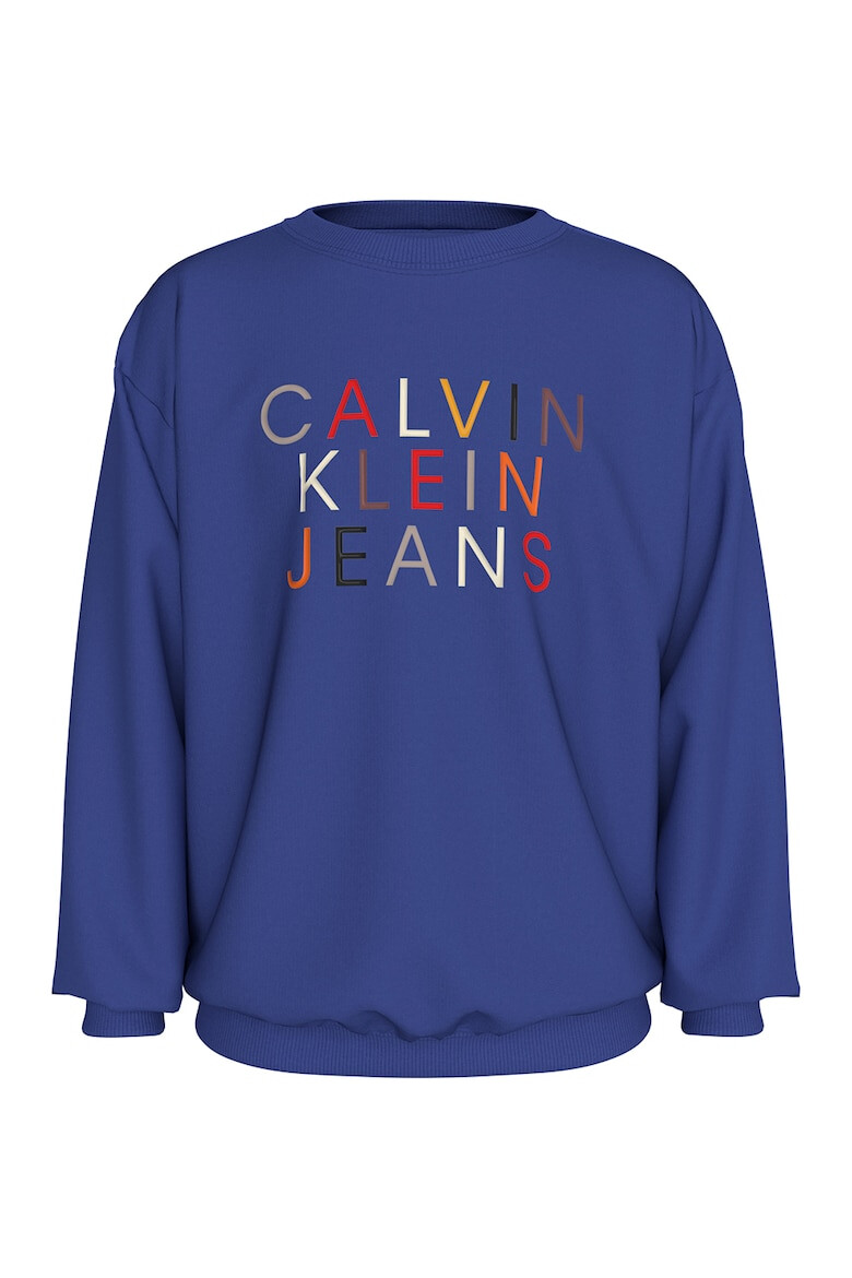 CALVIN KLEIN Bluza de trening relaxed fit cu imprimeu logo - Pled.ro