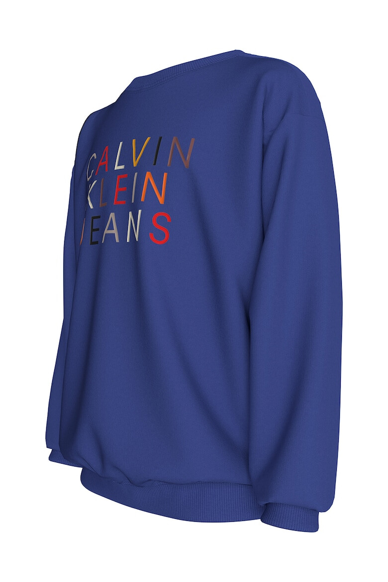 CALVIN KLEIN Bluza de trening relaxed fit cu imprimeu logo - Pled.ro