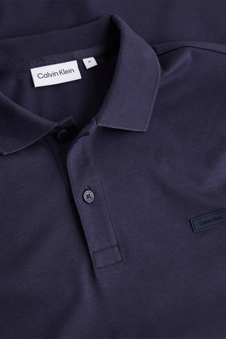 CALVIN KLEIN Bluza polo uni din bumbac organic - Pled.ro