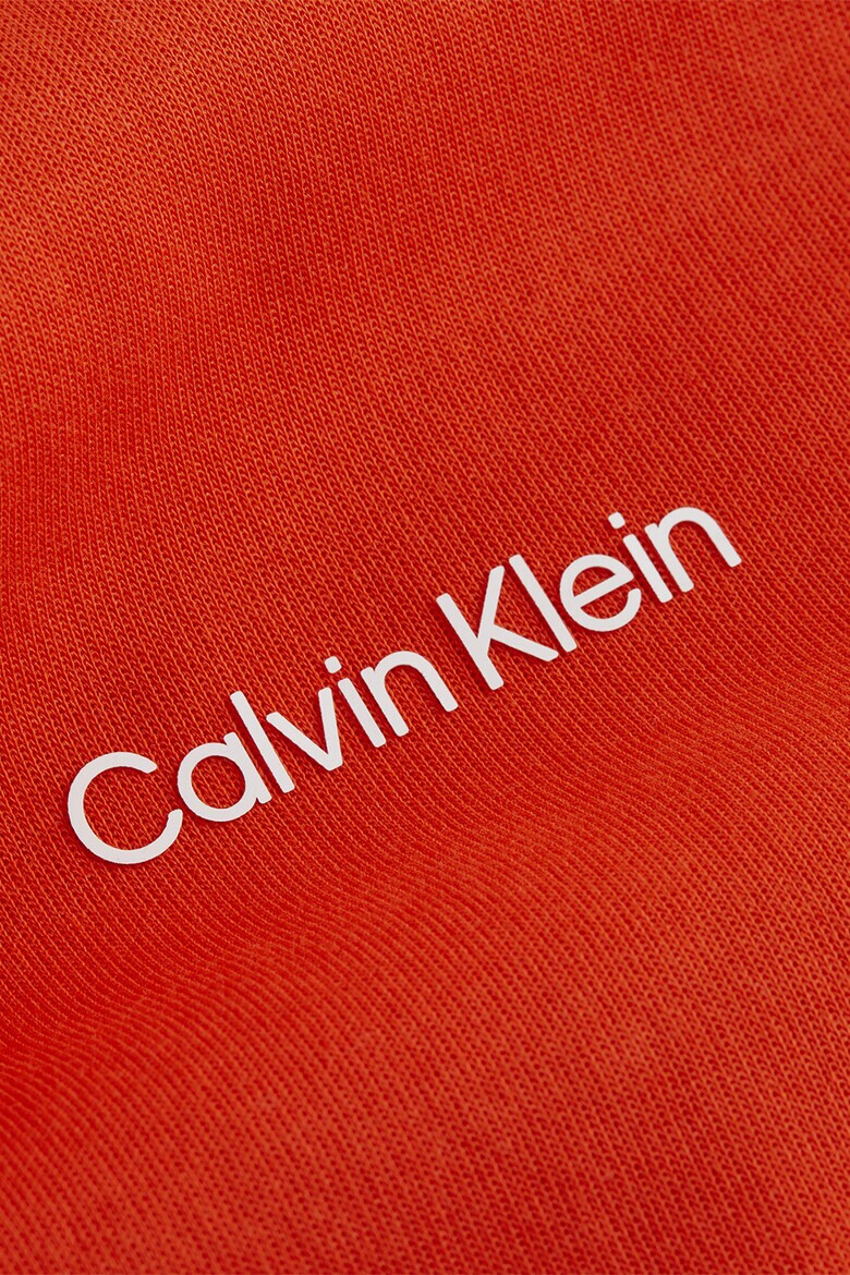 CALVIN KLEIN Bluza sport cu decolteu la baza gatului si logo - Pled.ro