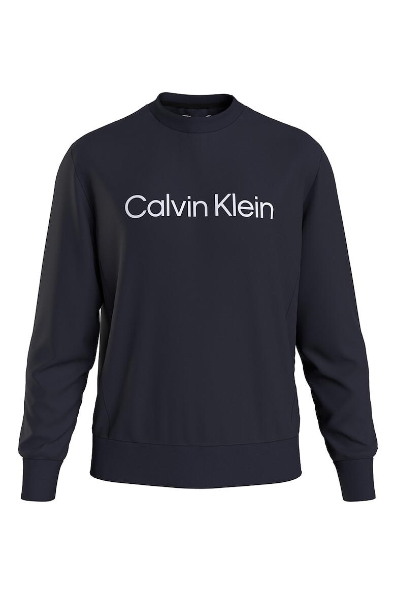 CALVIN KLEIN Bluza sport cu decolteu la baza gatului si logo - Pled.ro