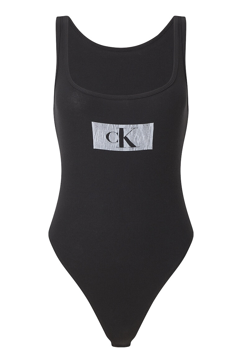 CALVIN KLEIN Body cu imprimeu logo si aspect striat - Pled.ro