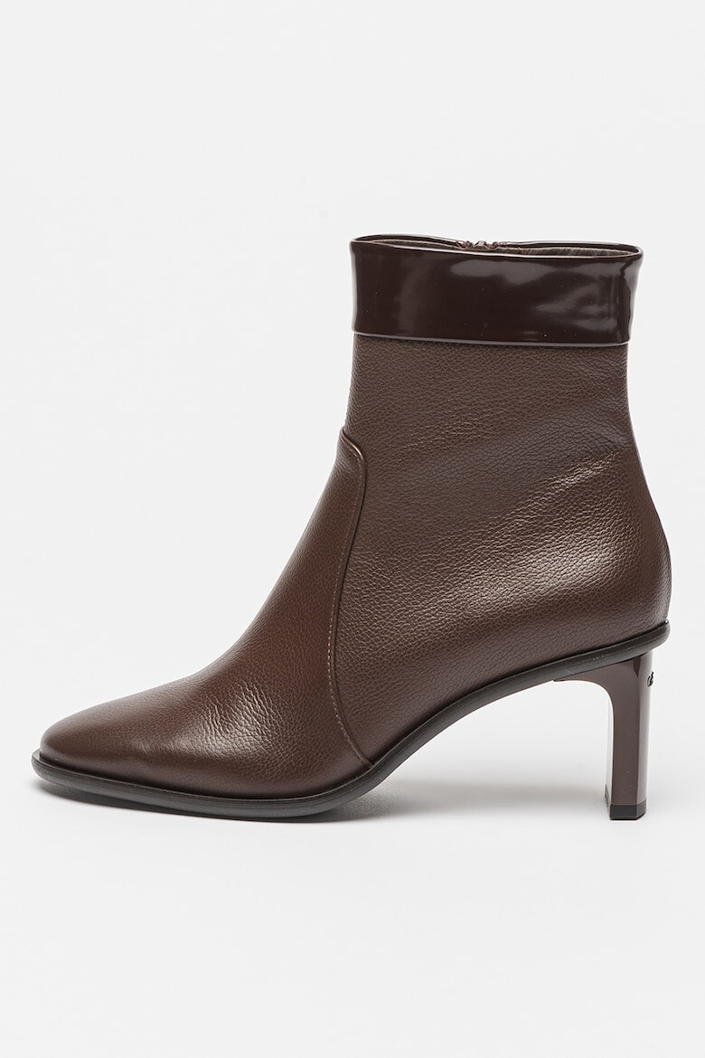 CALVIN KLEIN Botine de piele - Pled.ro