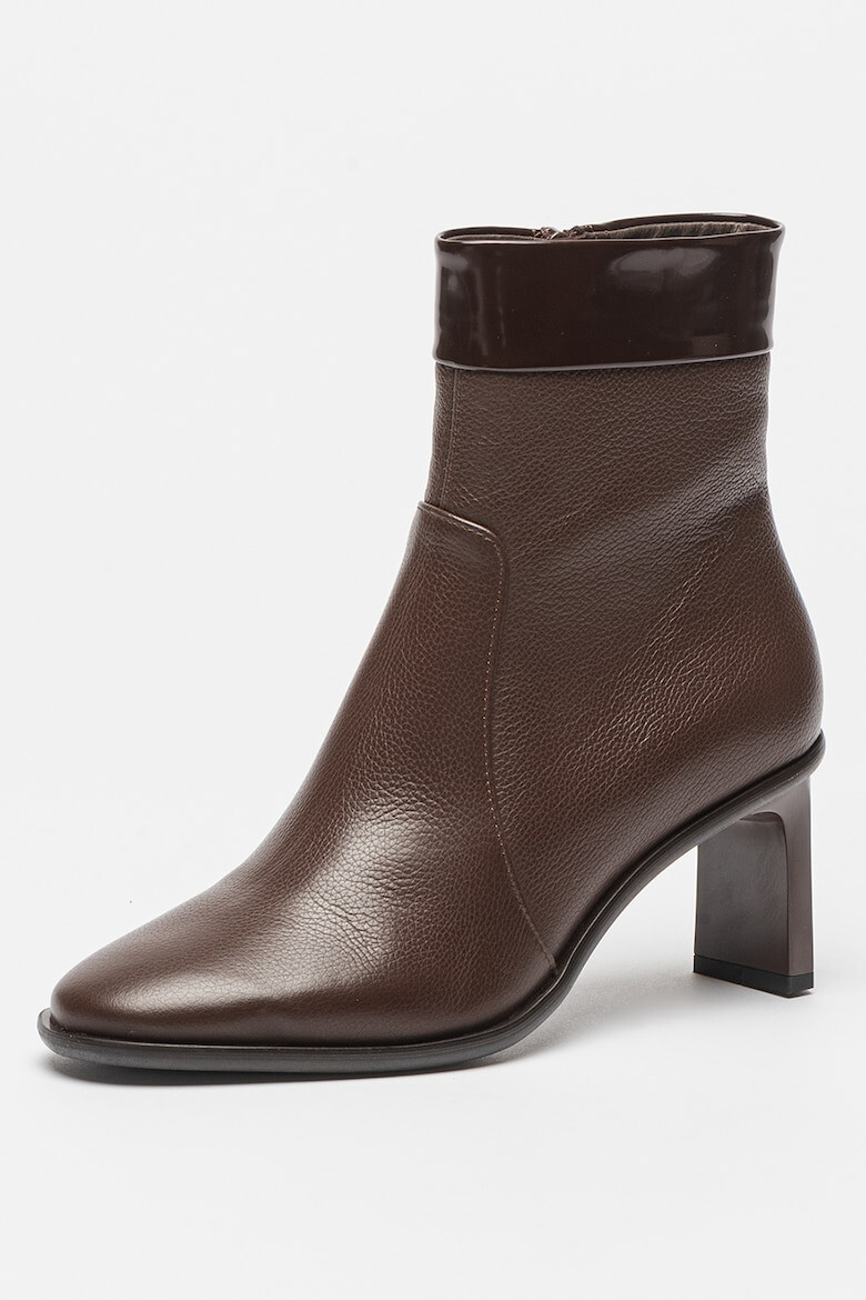 CALVIN KLEIN Botine de piele - Pled.ro