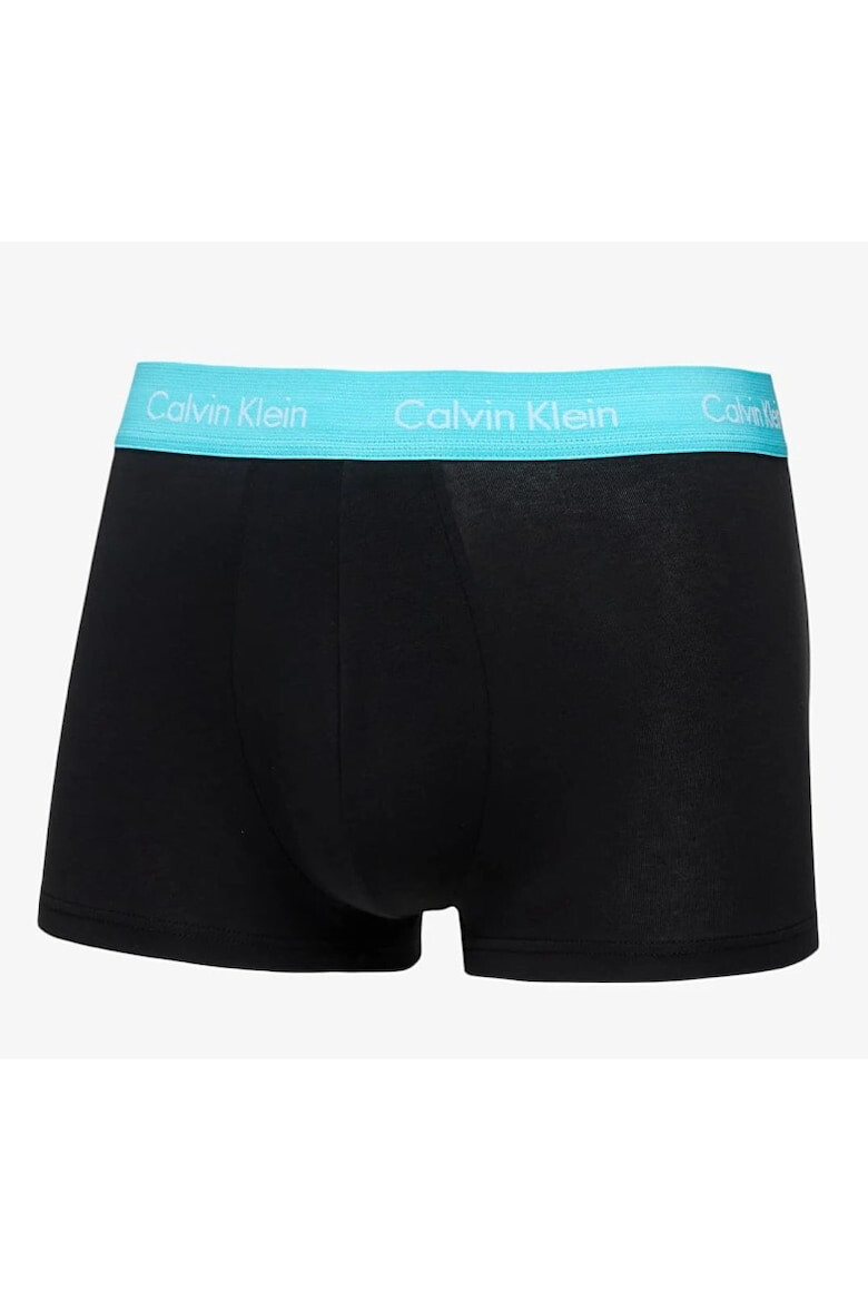 CALVIN KLEIN Boxeri Cotton Stretch set 3 bucati 95% bumbac 5% elastan - Pled.ro