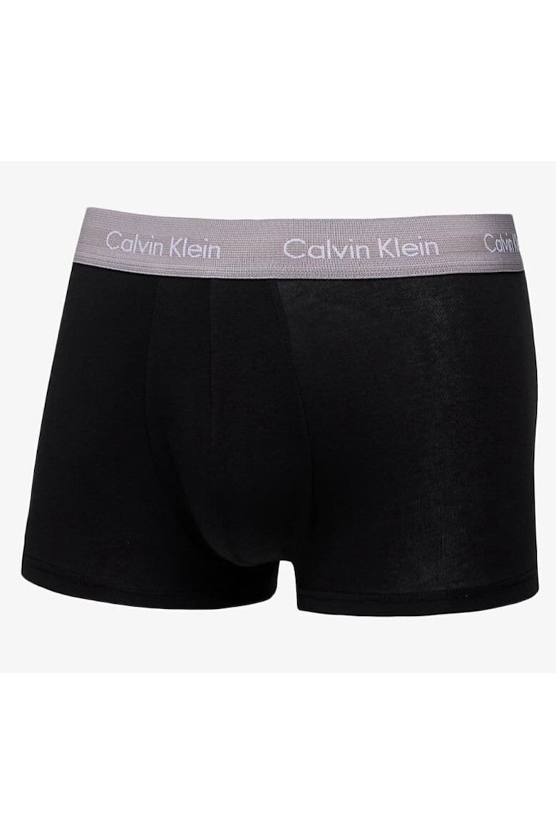 CALVIN KLEIN Boxeri Cotton Stretch set 3 bucati 95% bumbac 5% elastan - Pled.ro