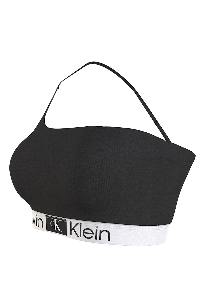 CALVIN KLEIN Bustiera cu o bretea asimetrica - Pled.ro