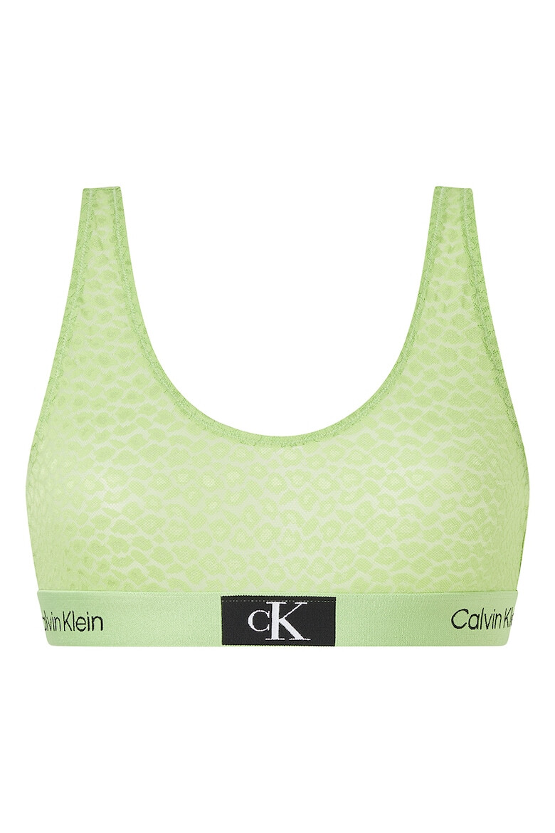 CALVIN KLEIN Bustiera din dantela cu banda logo - Pled.ro