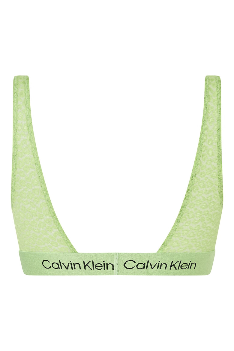 CALVIN KLEIN Bustiera din dantela cu banda logo - Pled.ro