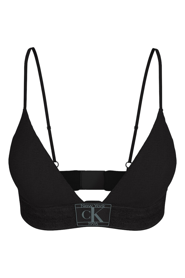 CALVIN KLEIN Bustiera triunghiulara cu logo - Pled.ro