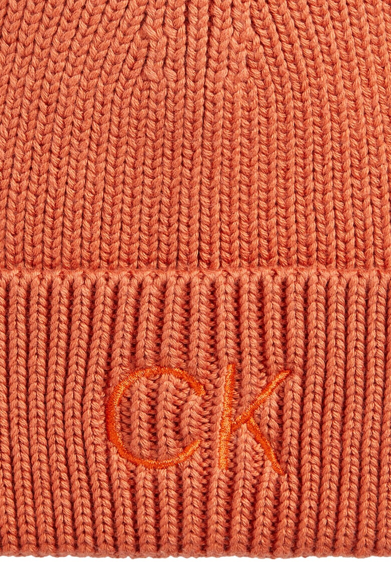 CALVIN KLEIN Caciula din tricot cu logo brodat - Pled.ro