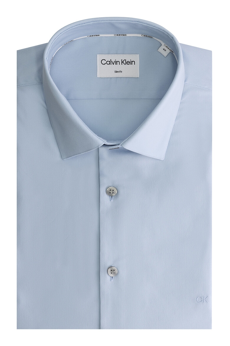 CALVIN KLEIN Camasa slim fit din amestec de bumbac - Pled.ro