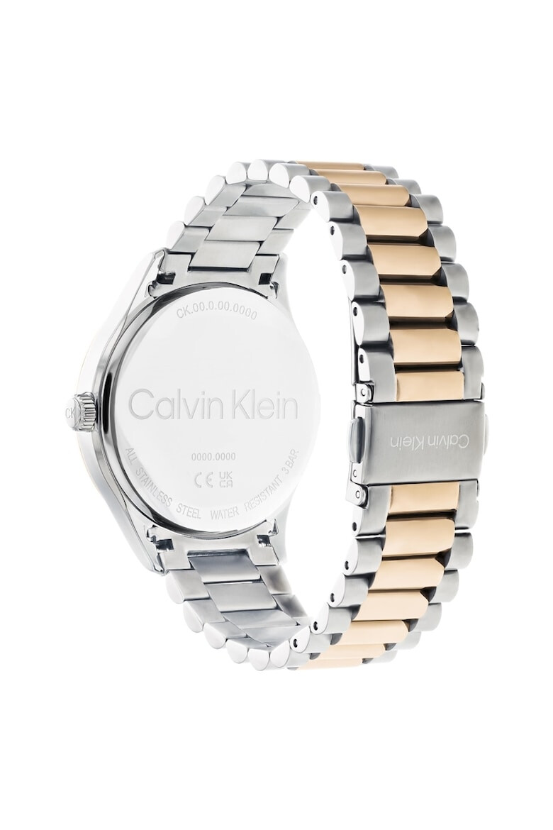 CALVIN KLEIN Ceas dama 25200165 Quartz Argintiu Auriu - Pled.ro