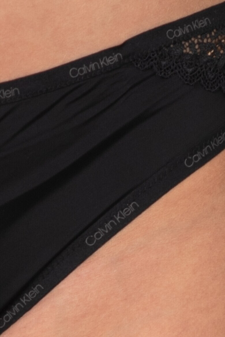 CALVIN KLEIN Chiloti brazilieni cu detalii din dantela - Pled.ro