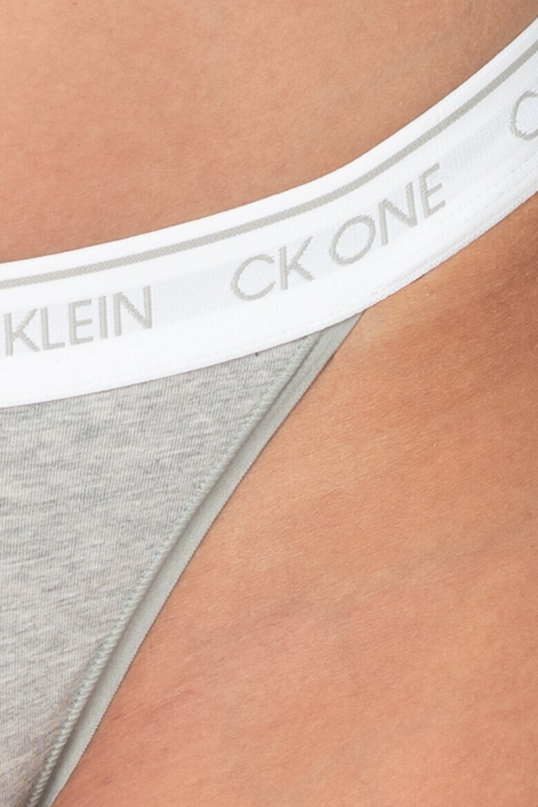 CALVIN KLEIN Chiloti brazilieni din amestec de modal cu banda logo in talie - Pled.ro