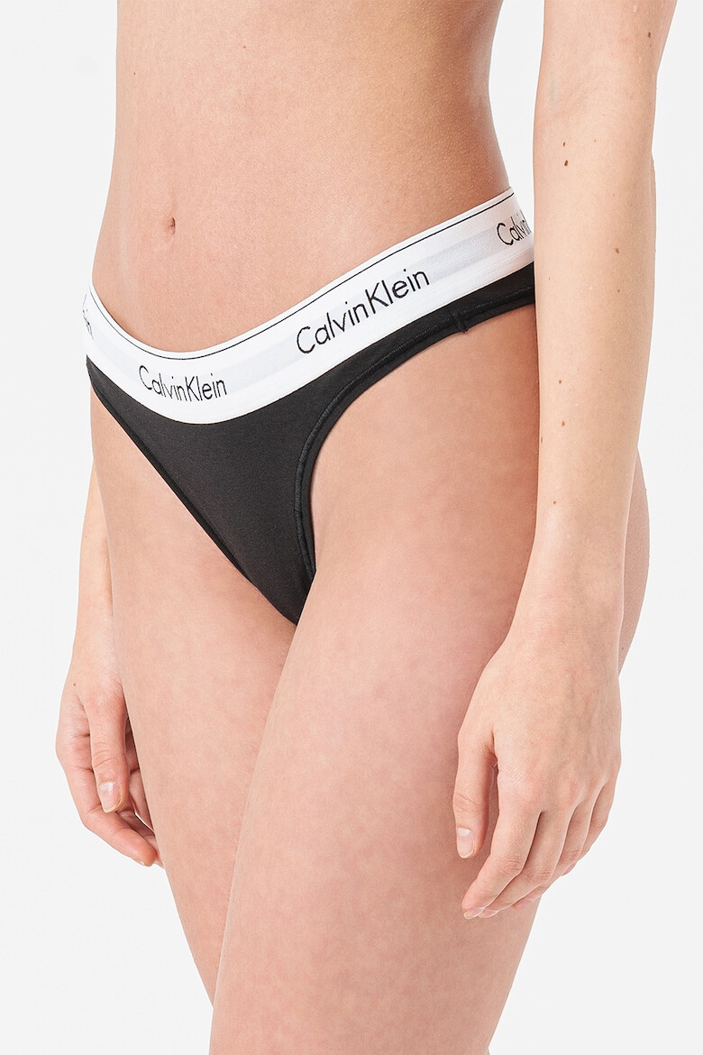 CALVIN KLEIN Chiloti brazilieni din amestec de modal si bumbac - Pled.ro