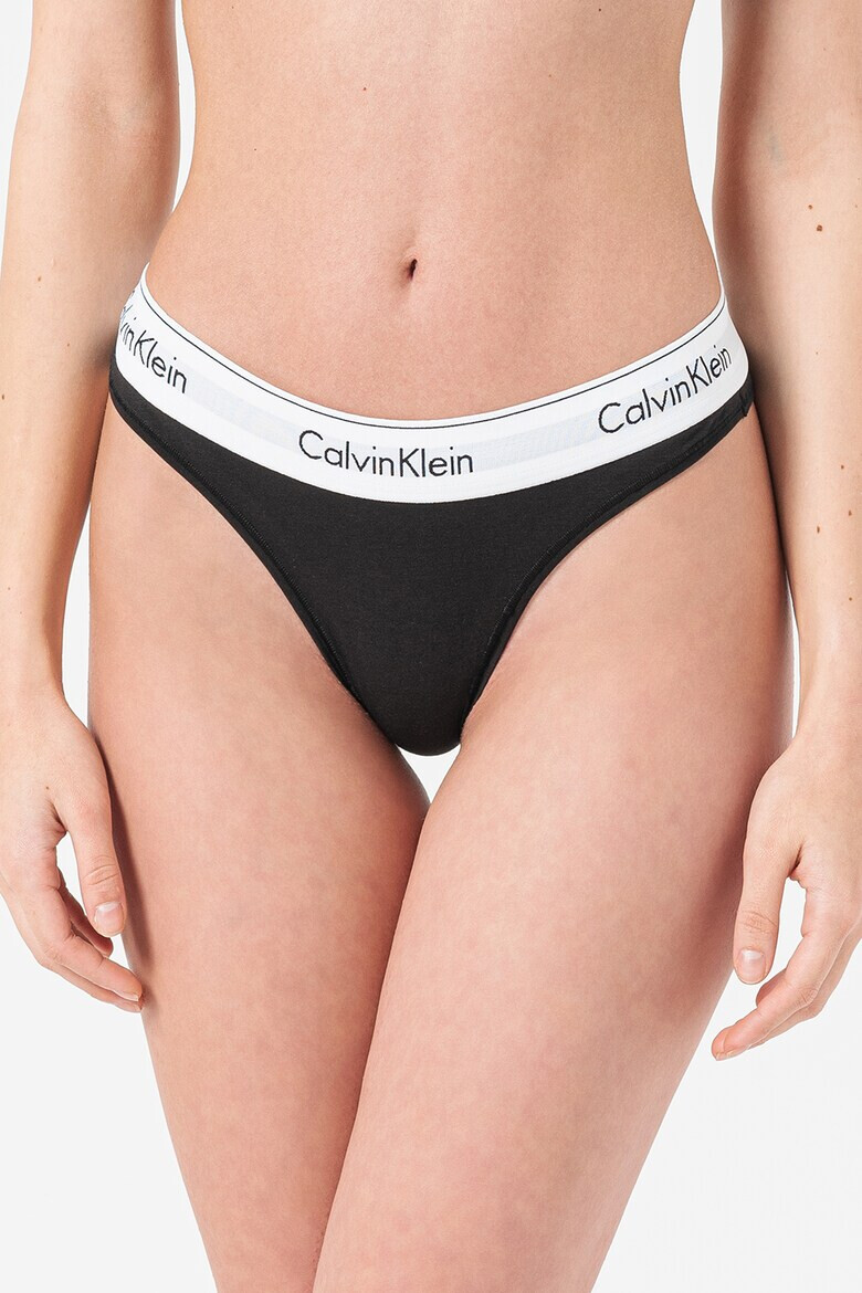 CALVIN KLEIN Chiloti brazilieni din amestec de modal si bumbac - Pled.ro