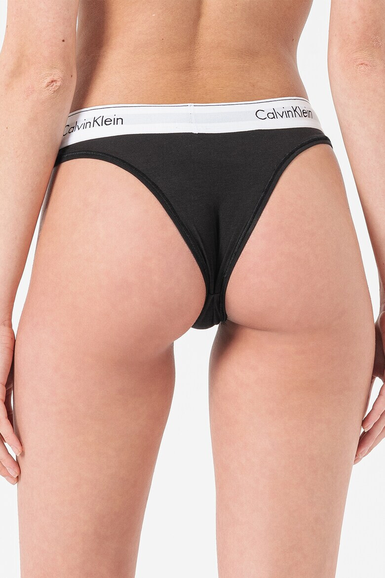 CALVIN KLEIN Chiloti brazilieni din amestec de modal si bumbac - Pled.ro