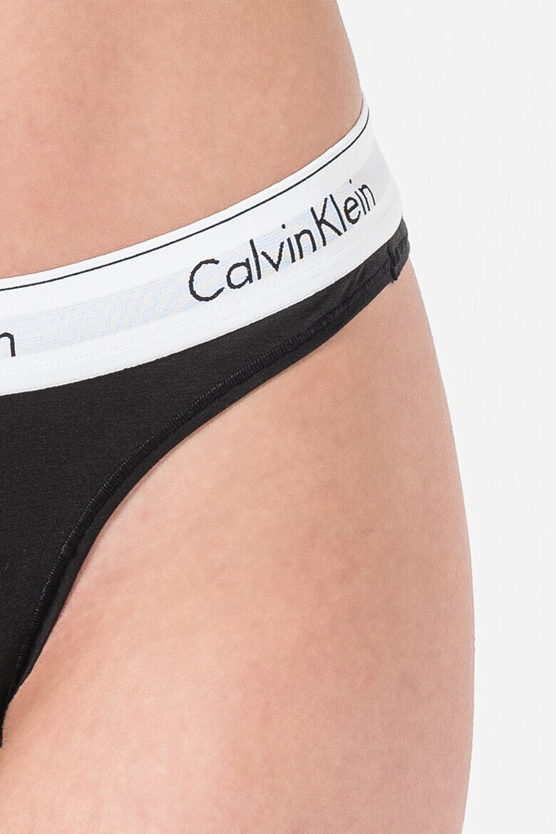 CALVIN KLEIN Chiloti brazilieni din amestec de modal si bumbac - Pled.ro