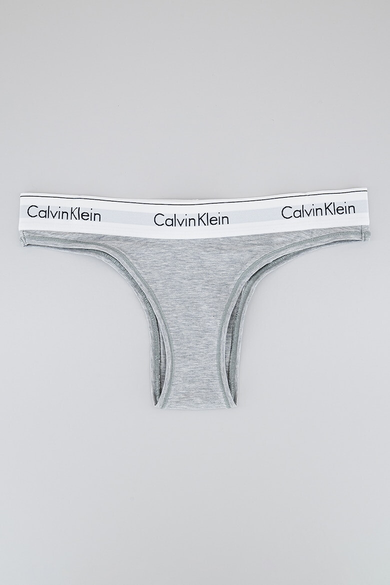 CALVIN KLEIN Chiloti brazilieni din amestec de modal si bumbac - Pled.ro