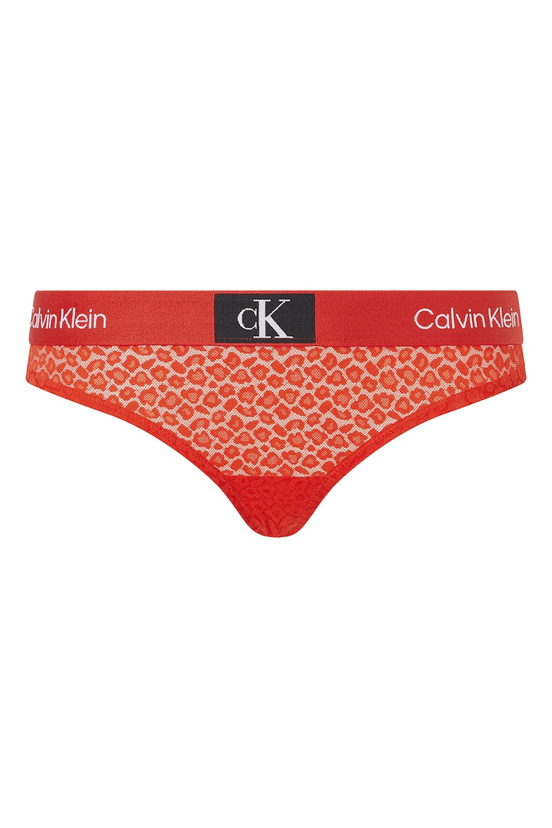 CALVIN KLEIN Chiloti tanga cu banda logo - Pled.ro