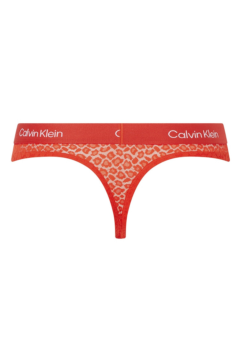 CALVIN KLEIN Chiloti tanga cu banda logo - Pled.ro