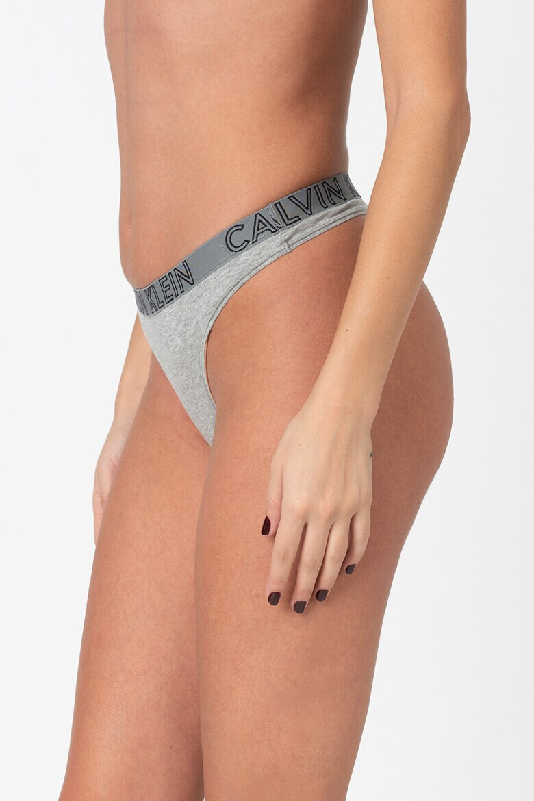 CALVIN KLEIN Chiloti tanga cu banda logo in talie - Pled.ro