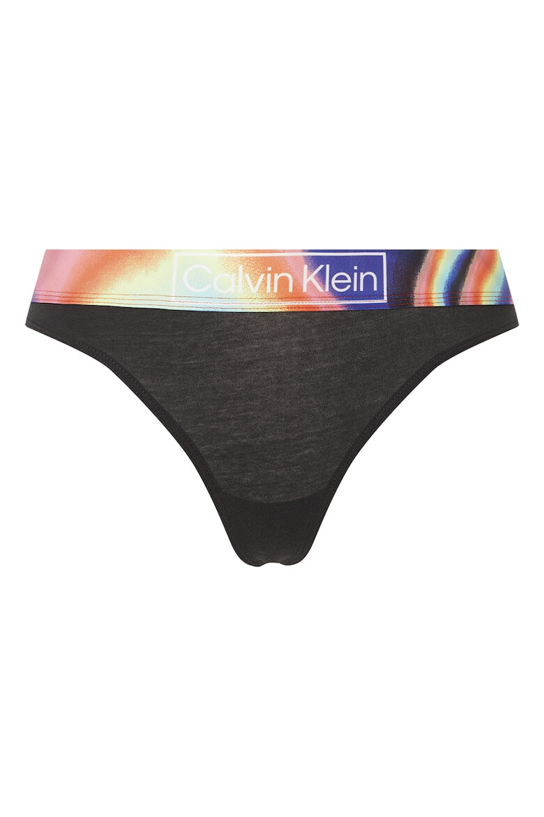 CALVIN KLEIN Chiloti tanga cu banda logo in talie - Pled.ro