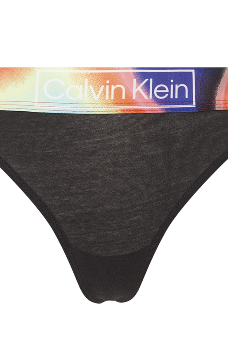 CALVIN KLEIN Chiloti tanga cu banda logo in talie - Pled.ro