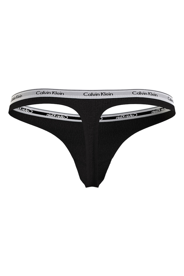 CALVIN KLEIN Chiloti tanga cu banda logo in talie - Pled.ro