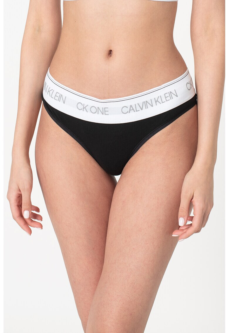 CALVIN KLEIN Chiloti tanga cu banda logo in talie - Pled.ro