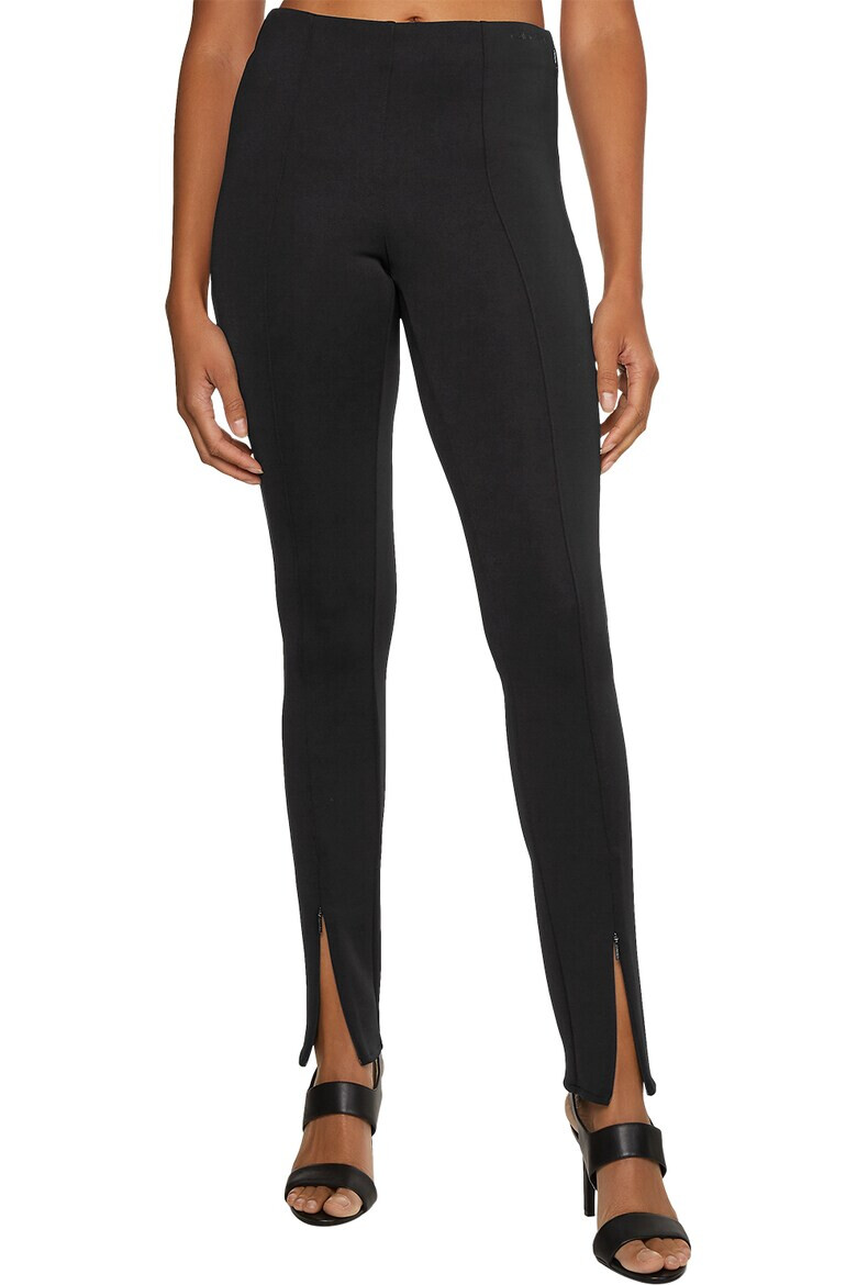 CALVIN KLEIN Colanti skinny cu slit frontal - Pled.ro