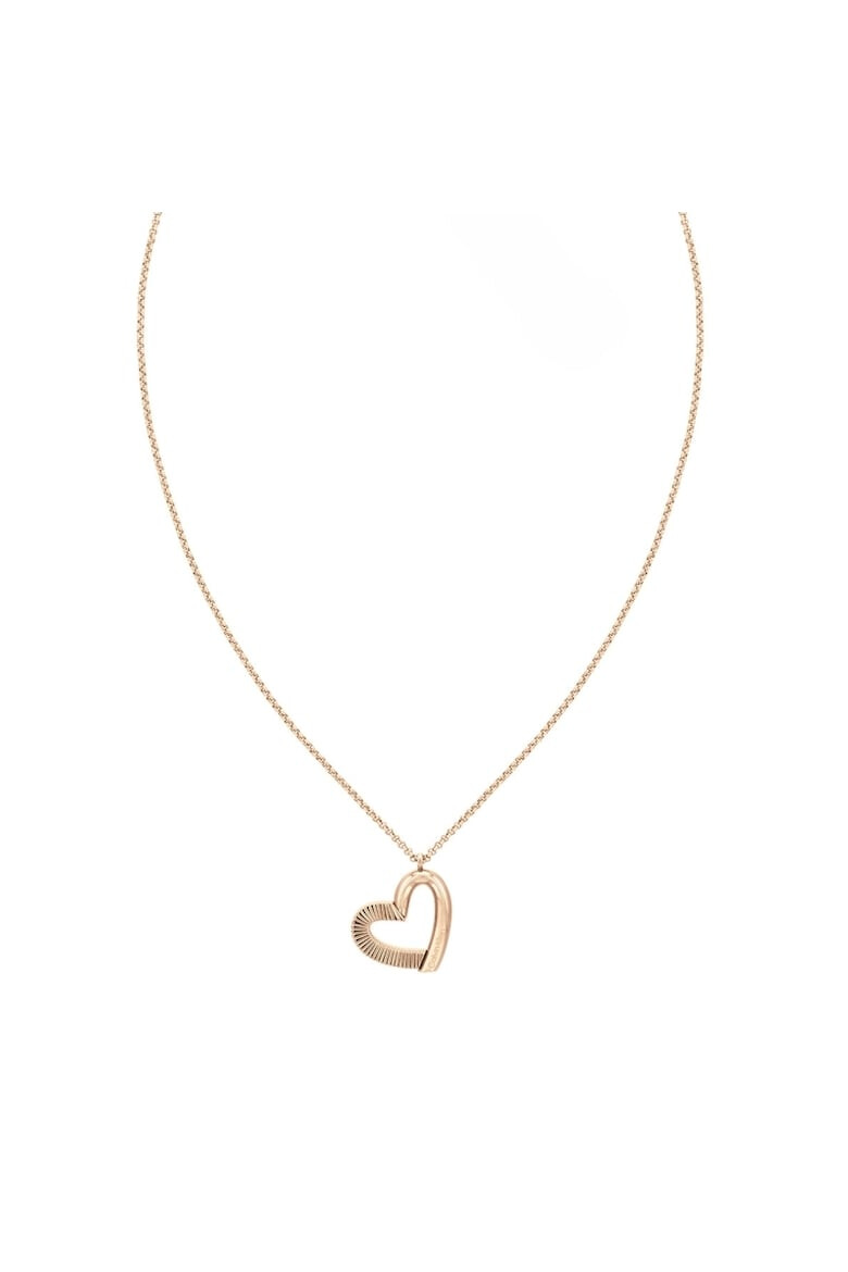 CALVIN KLEIN Colier Woman’s Collection heart 35000386 Rose gold - Pled.ro