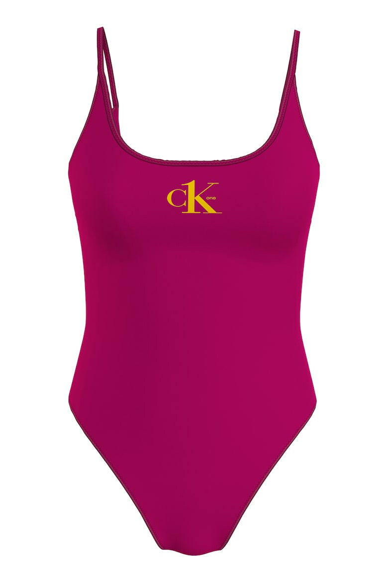 CALVIN KLEIN Costum de baie intreg cu logo - Pled.ro