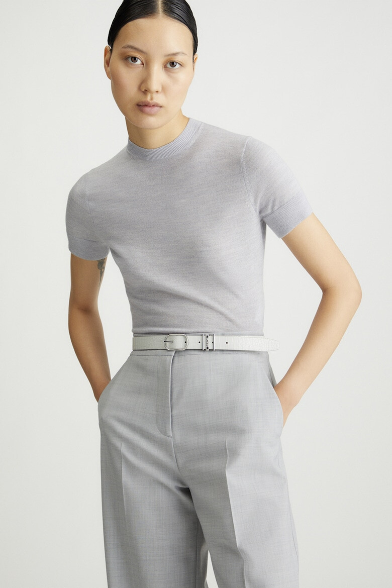 CALVIN KLEIN Curea de piele cu model piele de reptila - Pled.ro