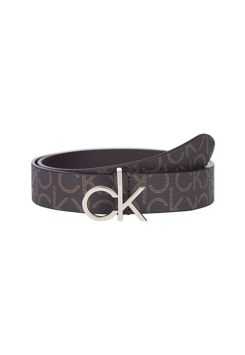 CALVIN KLEIN Curea din piele ecologica cu model logo - Pled.ro