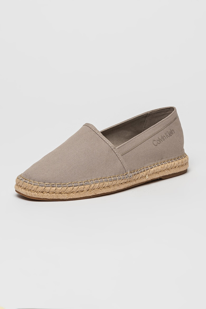 CALVIN KLEIN Espadrile de panza cu logo - Pled.ro