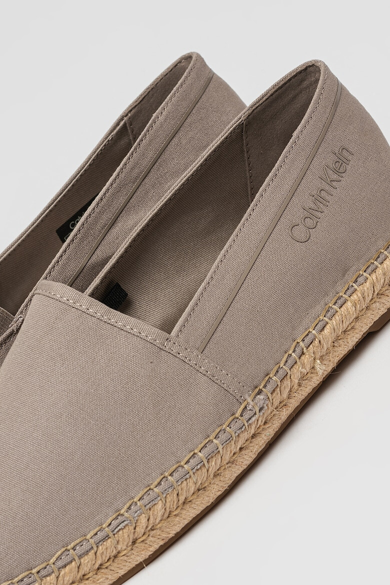 CALVIN KLEIN Espadrile de panza cu logo - Pled.ro