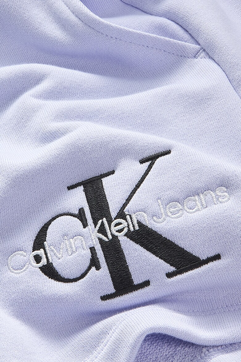 CALVIN KLEIN Fusta de bumbac organic cu logo brodat - Pled.ro