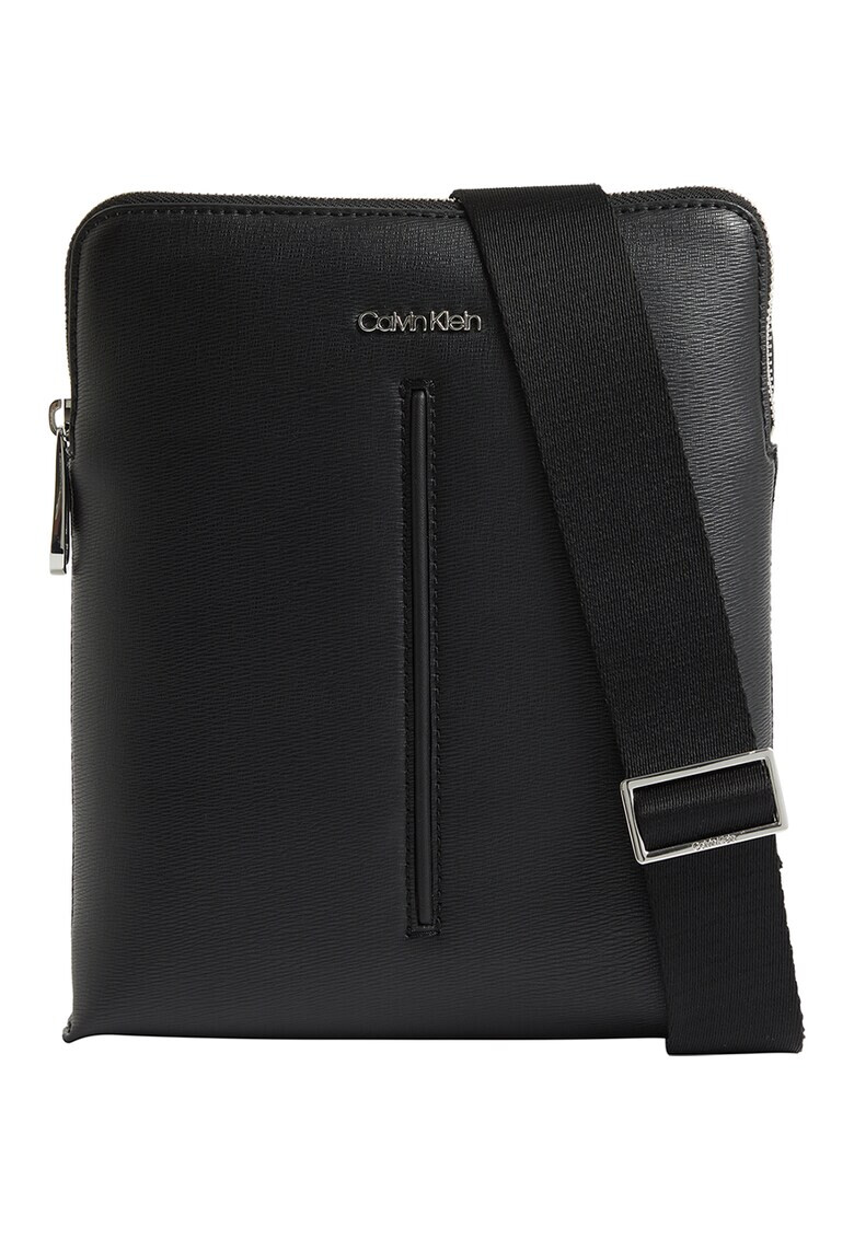 CALVIN KLEIN Geanta crossbody de piele ecologica cu logo discret - Pled.ro