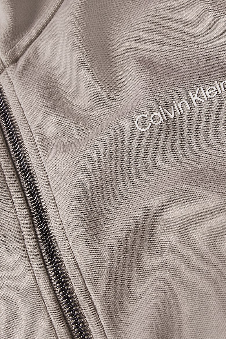 CALVIN KLEIN Hanorac cu fermoar si buzunare laterale - Pled.ro