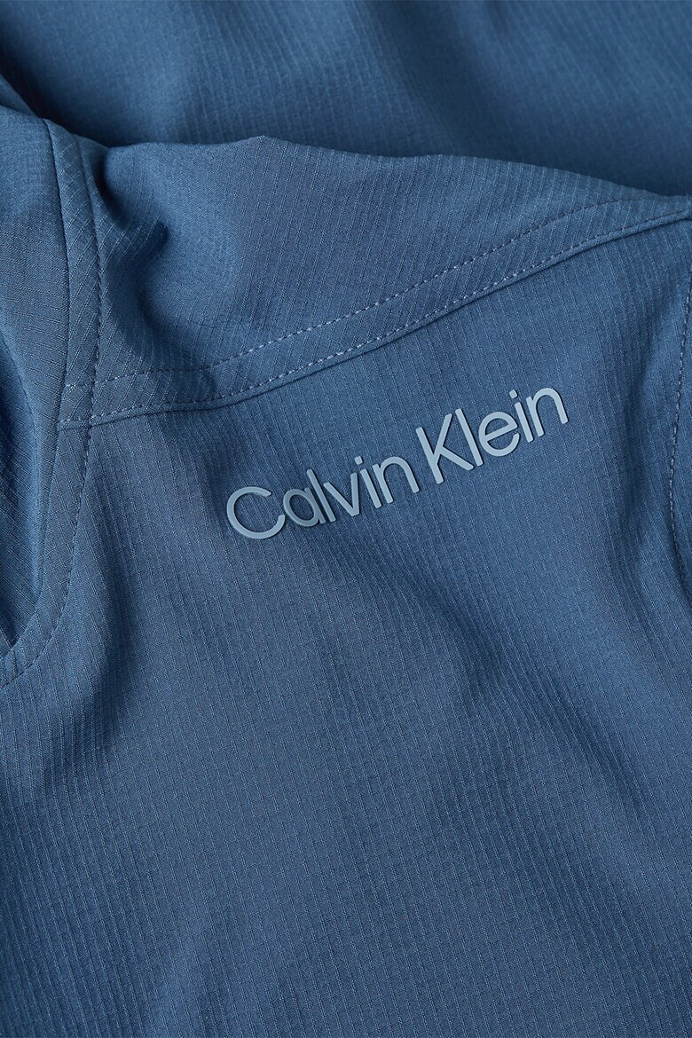 CALVIN KLEIN Hanorac cu logo cu fermoar pentru fitness - Pled.ro