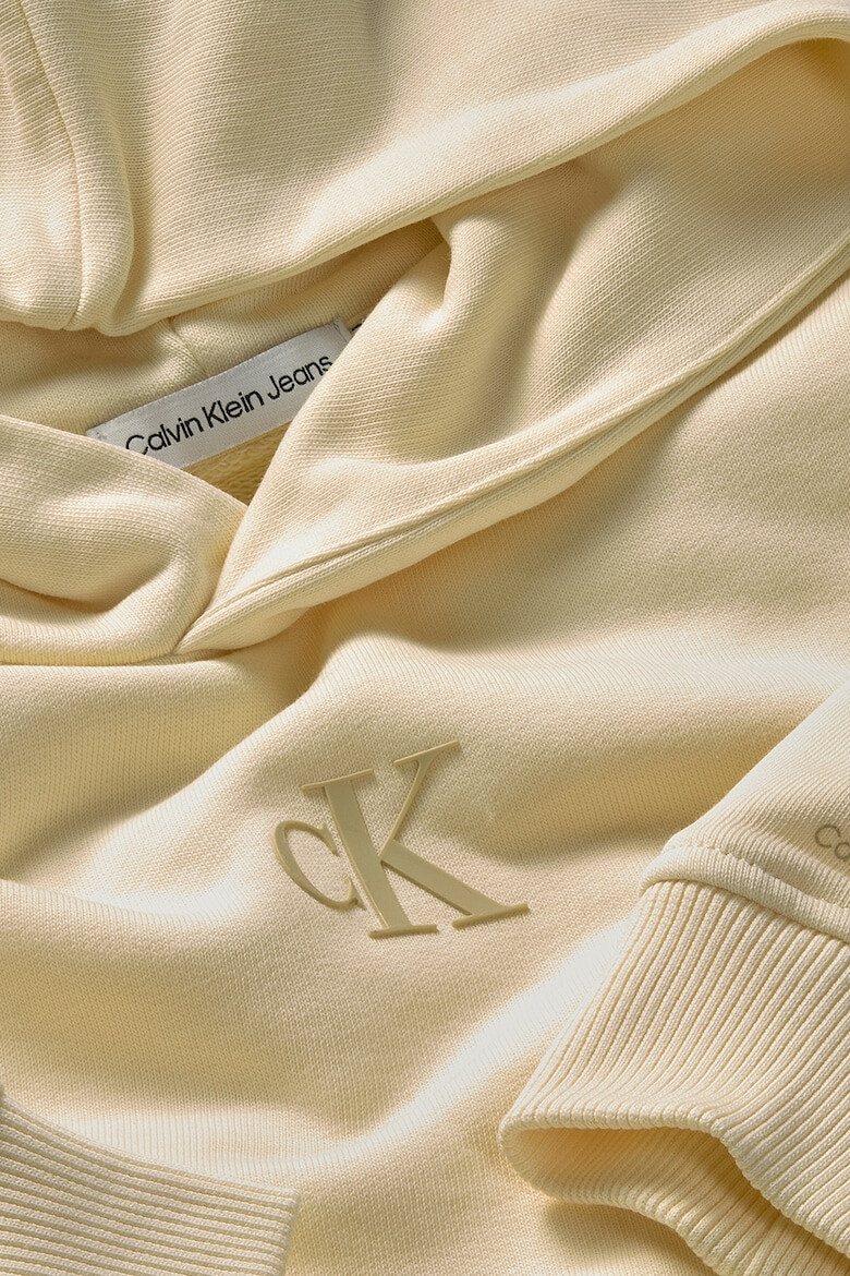 CALVIN KLEIN Hanorac din amestec de bumbac organic cu logo - Pled.ro