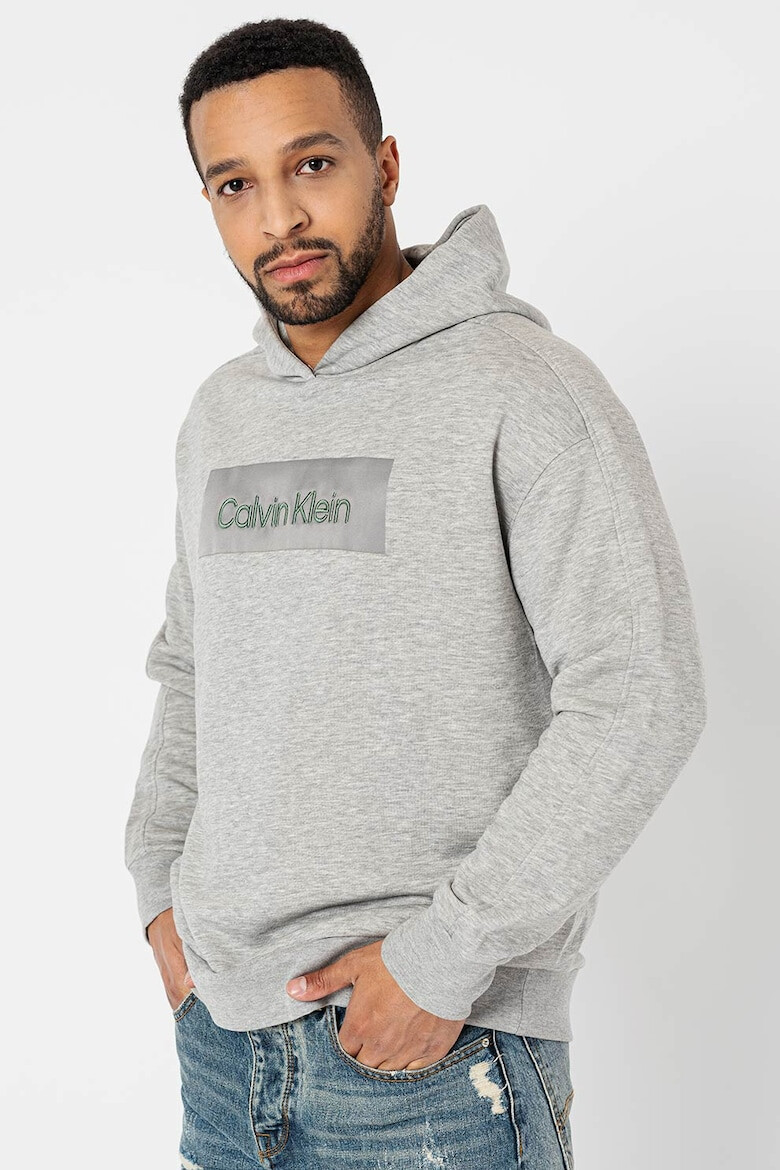 CALVIN KLEIN Hanorac din amestec de modal cu broderie logo - Pled.ro