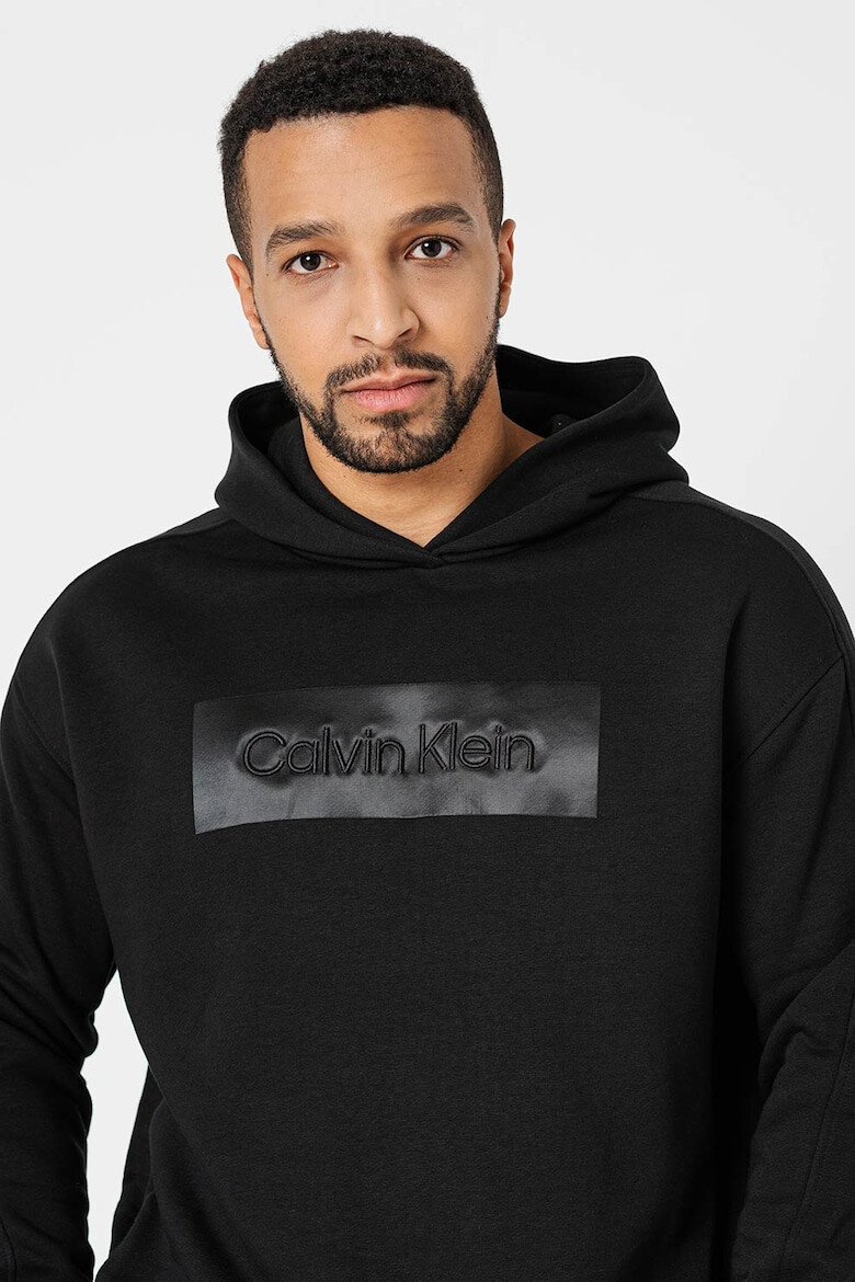 CALVIN KLEIN Hanorac din amestec de modal cu broderie logo - Pled.ro