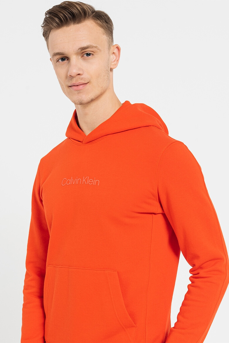 CALVIN KLEIN Hanorac regular fit cu buzunar kangaroo pentru fitness - Pled.ro