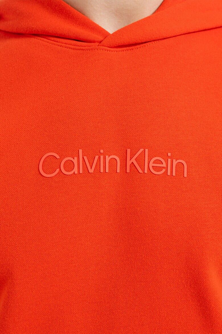 CALVIN KLEIN Hanorac regular fit cu buzunar kangaroo pentru fitness - Pled.ro