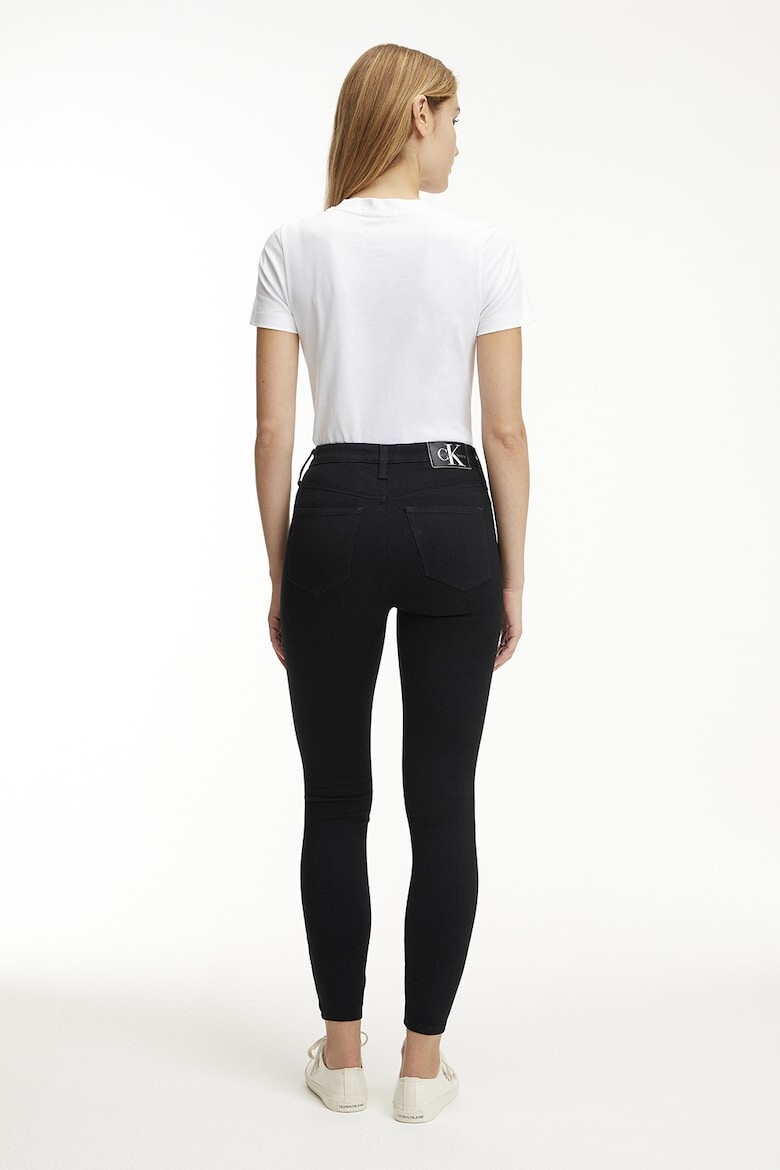 CALVIN KLEIN JEANS Blugi crop skinny - Pled.ro